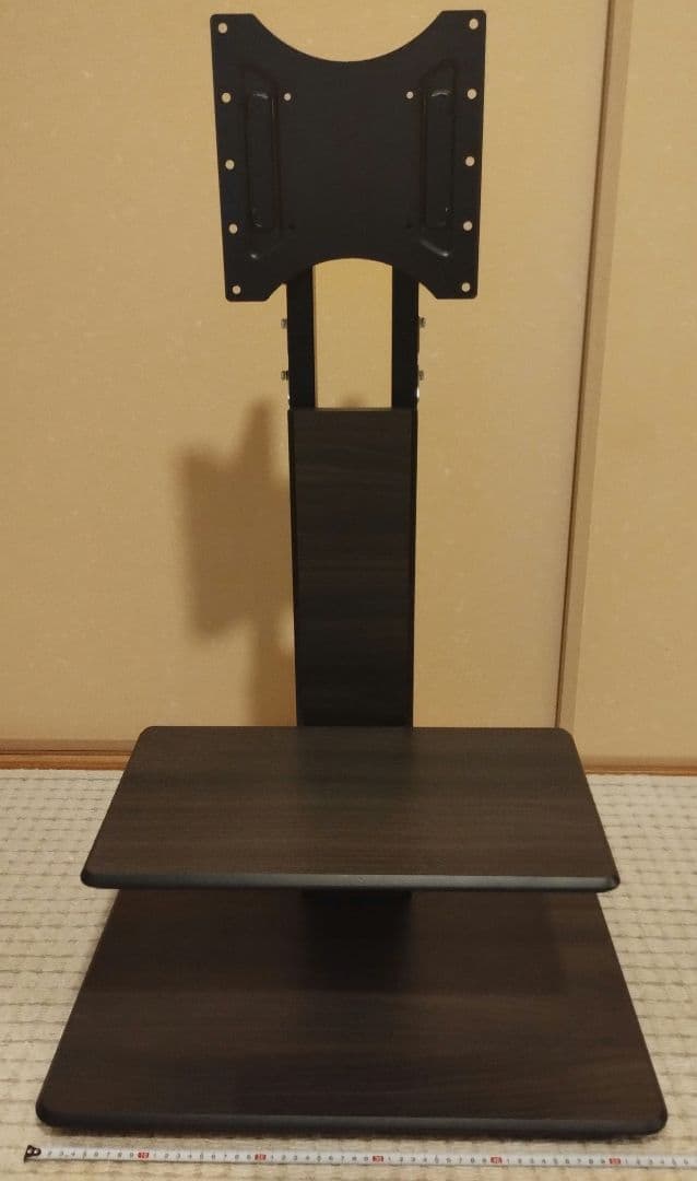 43インチ〜テレビスタンド（ハヤミ工産）キャスター付き・中古使用品