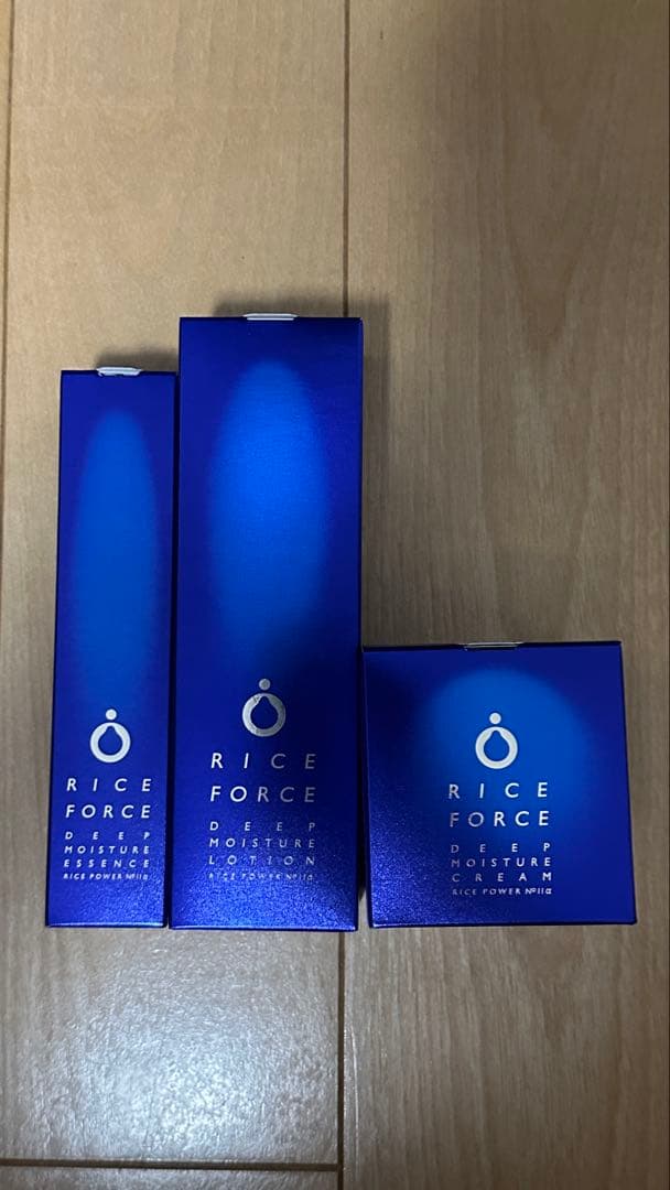RICE FORCE ディープモイスチュア3点セット