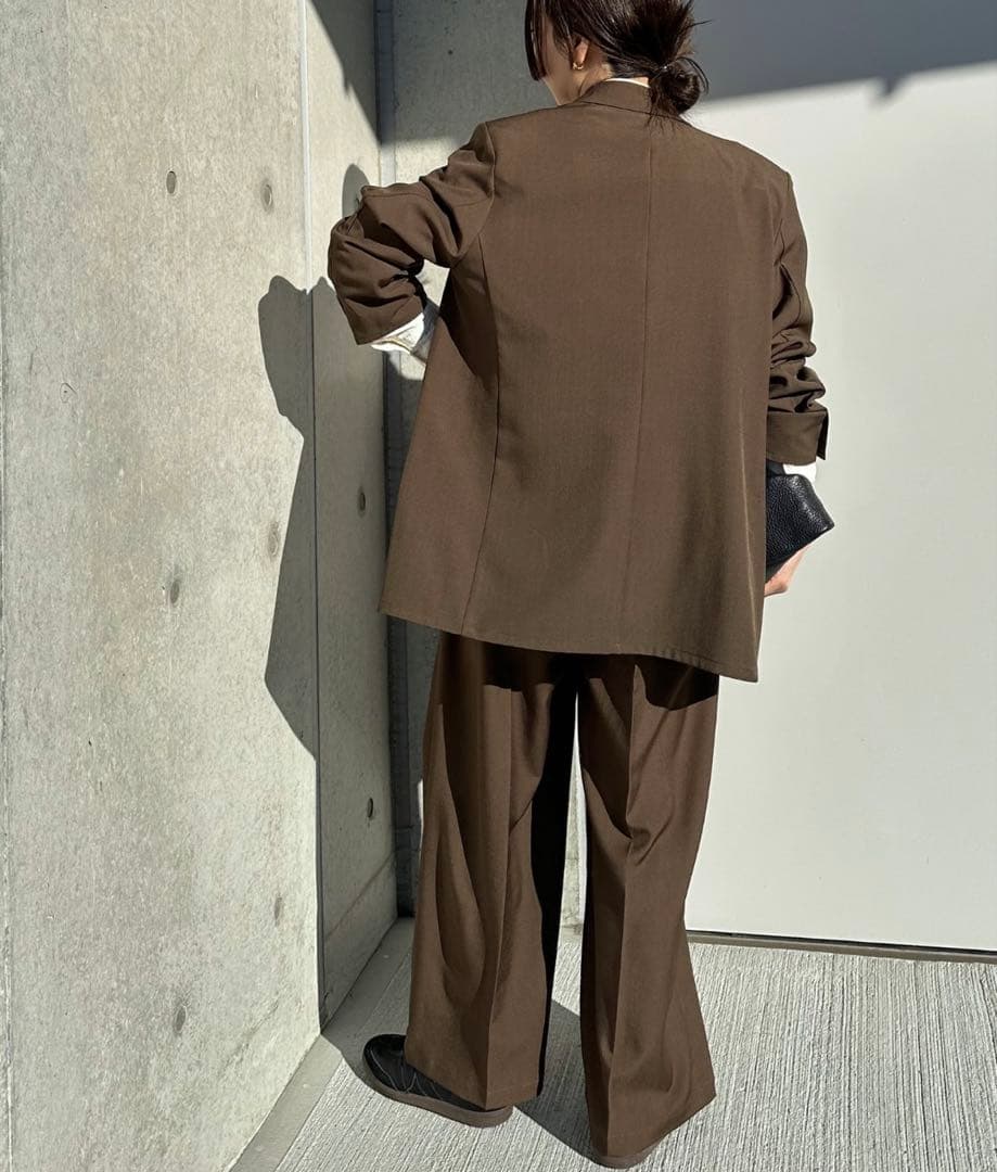 SELECTMOCA by son オーバーサイズテーラードジャケットM パンツ