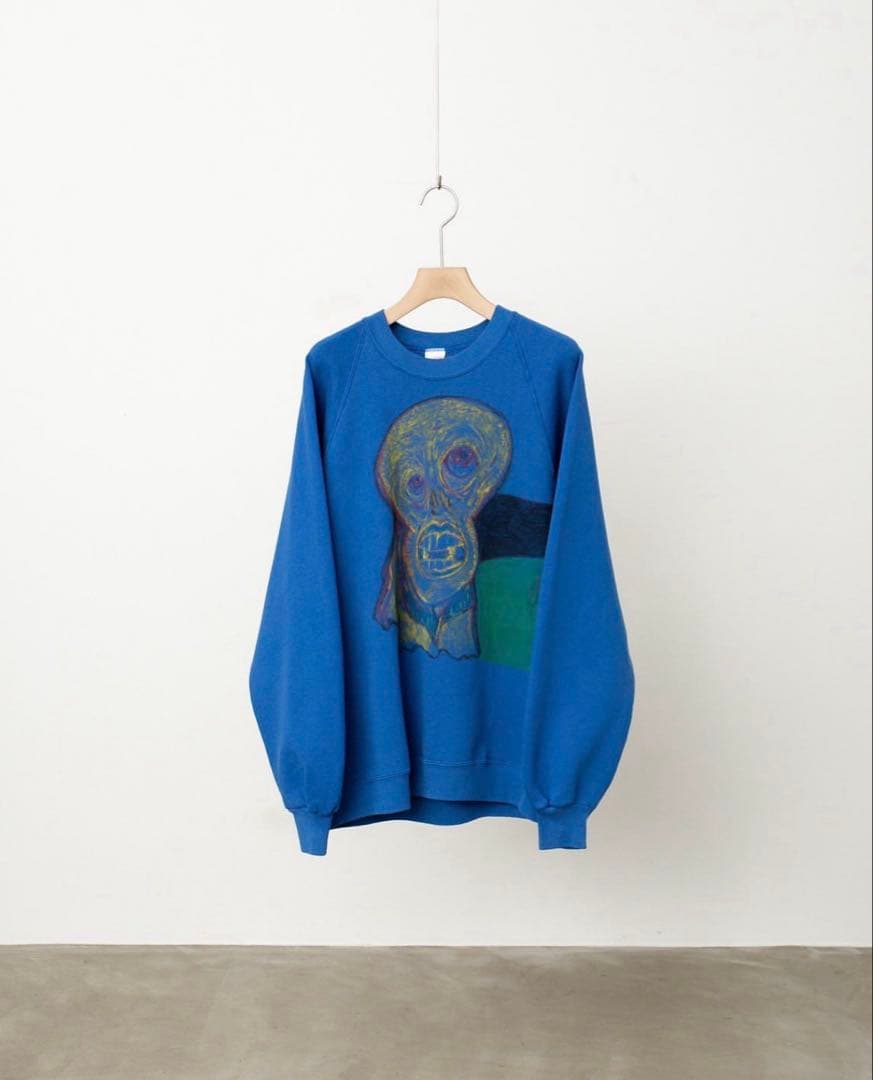 80s〜90s RUSSELL アートプリント スウェット XL