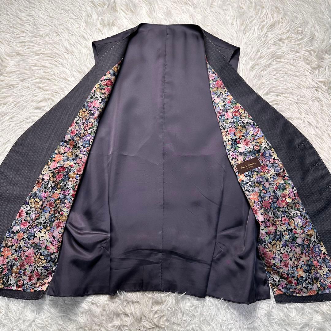 専用 未使用級 ポールスミス 小花柄 3ピース ビエッラ生地 セットアップ M