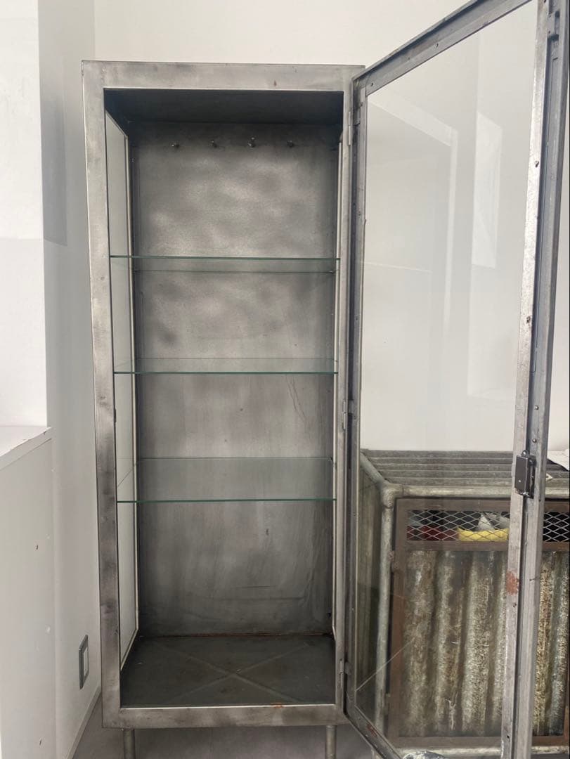 ドクターシェルフ　ドクターキャビネット　ヴィンテージ