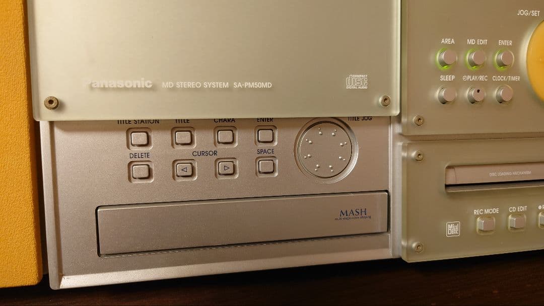 Panasonic パーソナルミニコンポ SA-PM50MD