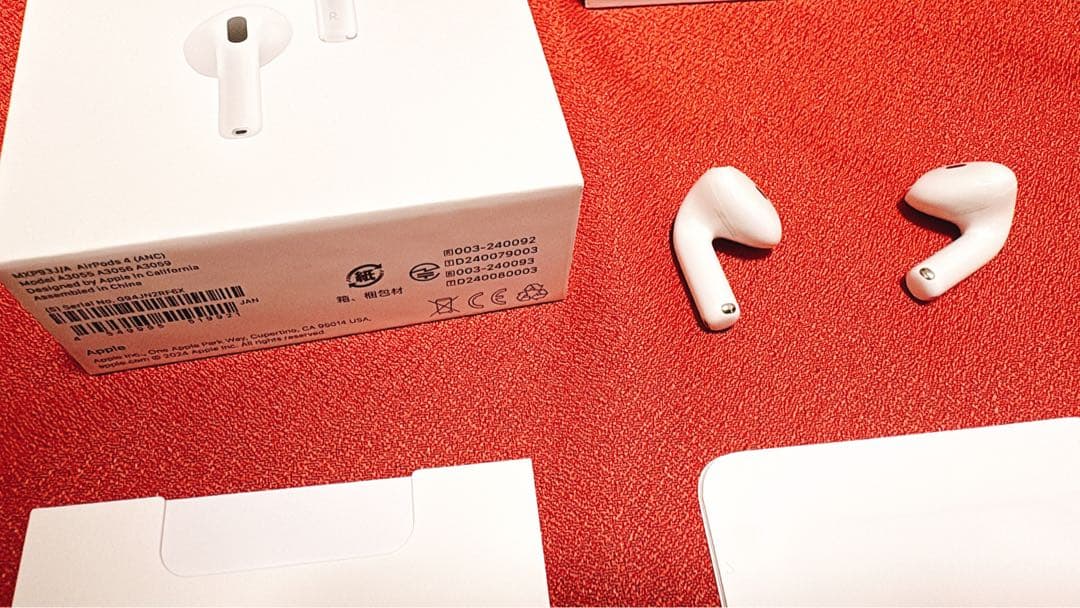 正規品　Air pods 4 エアーポッズ4 アクティブノイズキャンセリング搭載