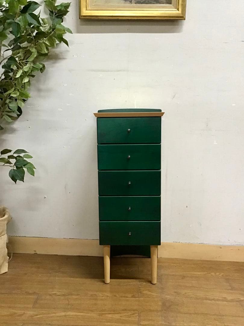 ロココ☆管320☆東海家具☆TokaiKagu☆北欧スタイル☆5段チェスト