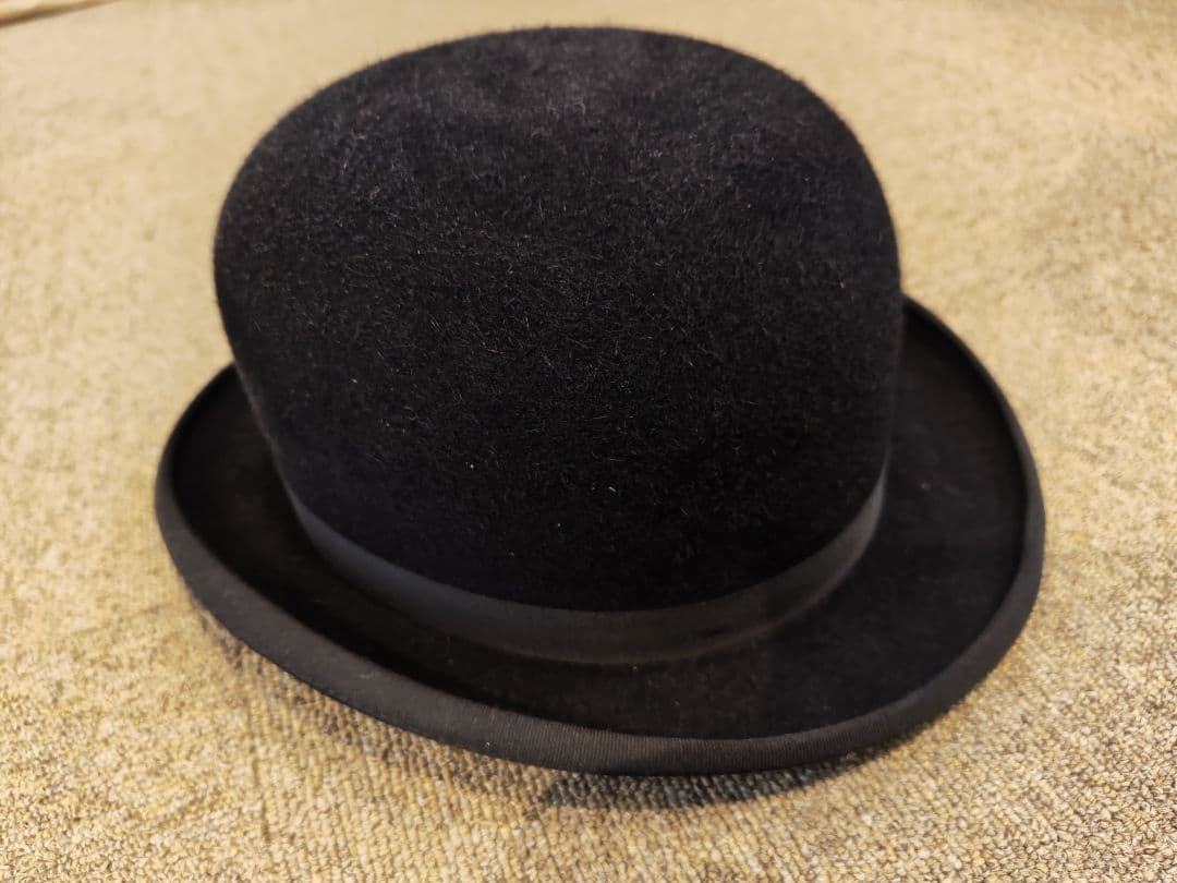 イギリス王室御用達 Lock&Co.Hatters ファーフエルトボーラーハット