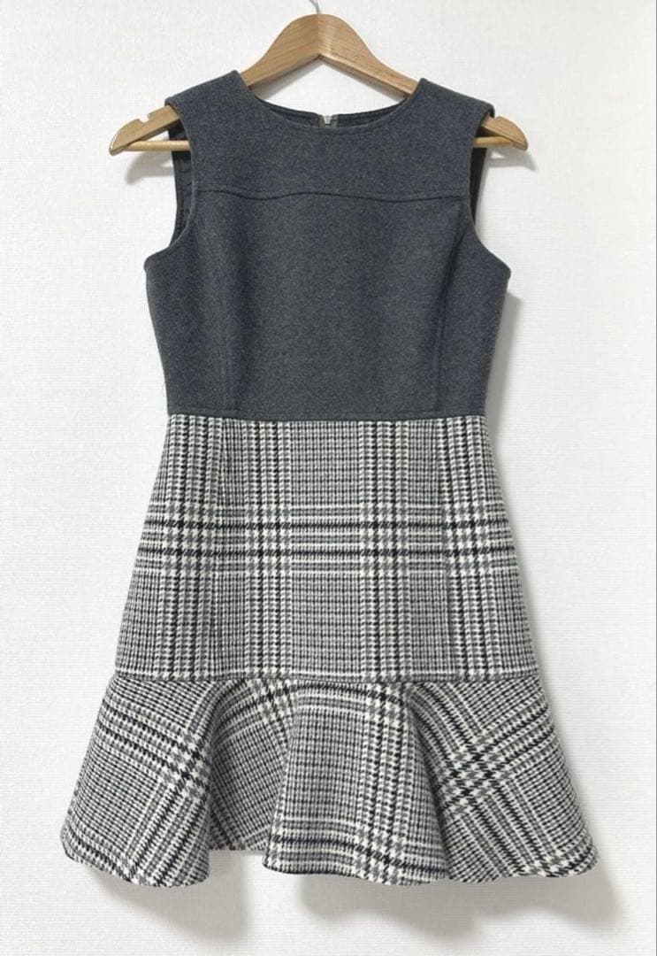 sheller シェリエ ドレス フリルミニワンピース