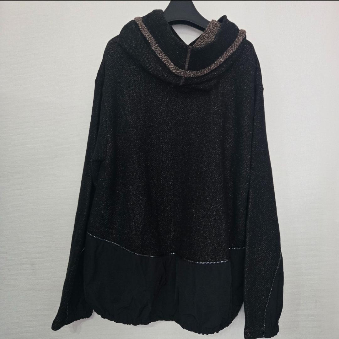 PRIDE 異素材　ニット　パーカー　サイズ４０