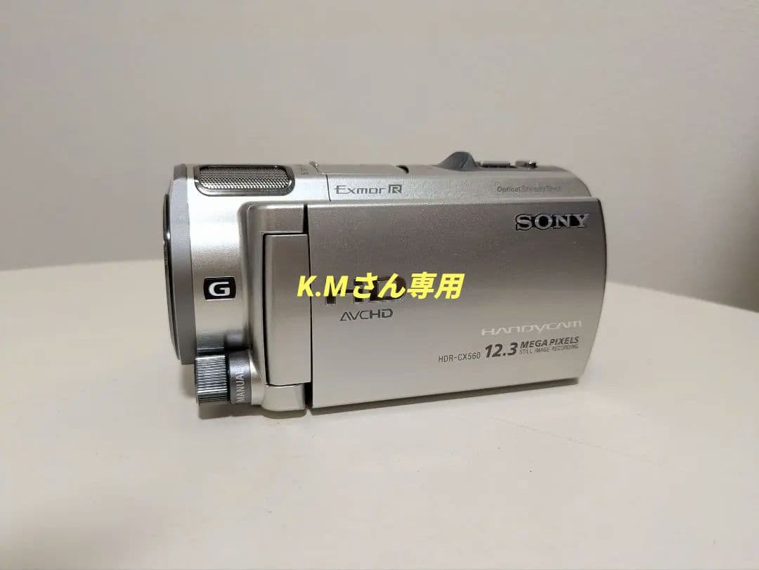 ソニー ビデオカメラ HDR-CX560V ハンディカム　シャンパンシルバー