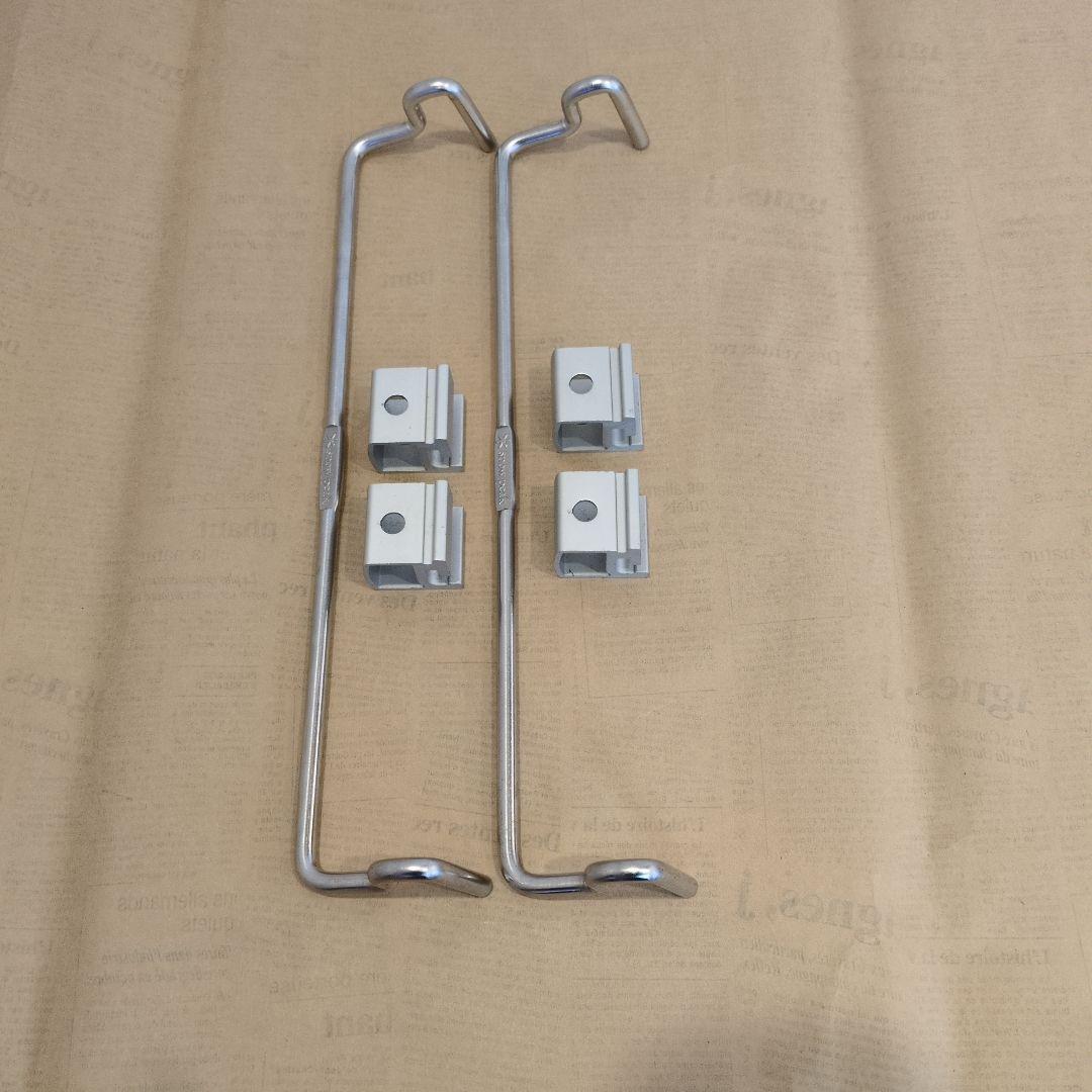 ​【廃盤・美品】IGTレールジョイントハンガーセット 2個セット スノーピーク