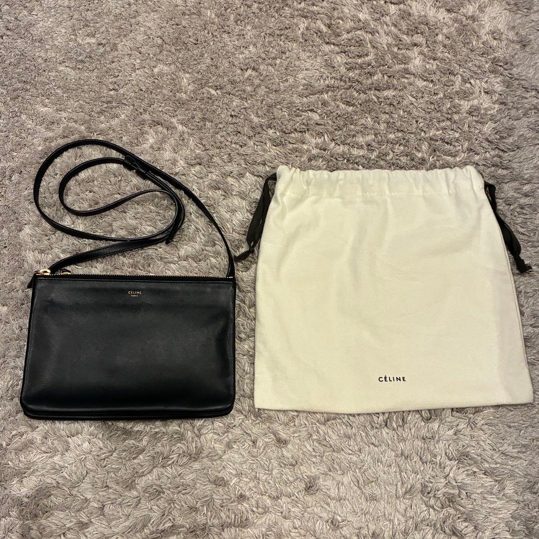 CELINE セリーヌ トリオ スモール ショルダーバッグ
