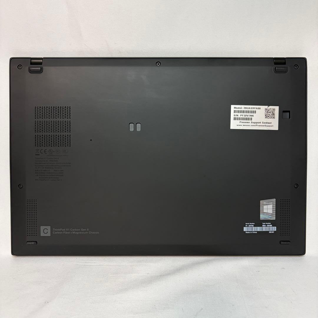 美品 X1 Carbon Gen8 10世代 i5 8GB 256GB オフィス
