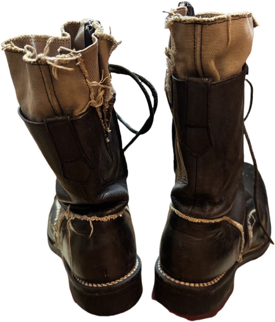 HIROMU TAKAHARA レースアップブーツ GLAY HISASHI着用