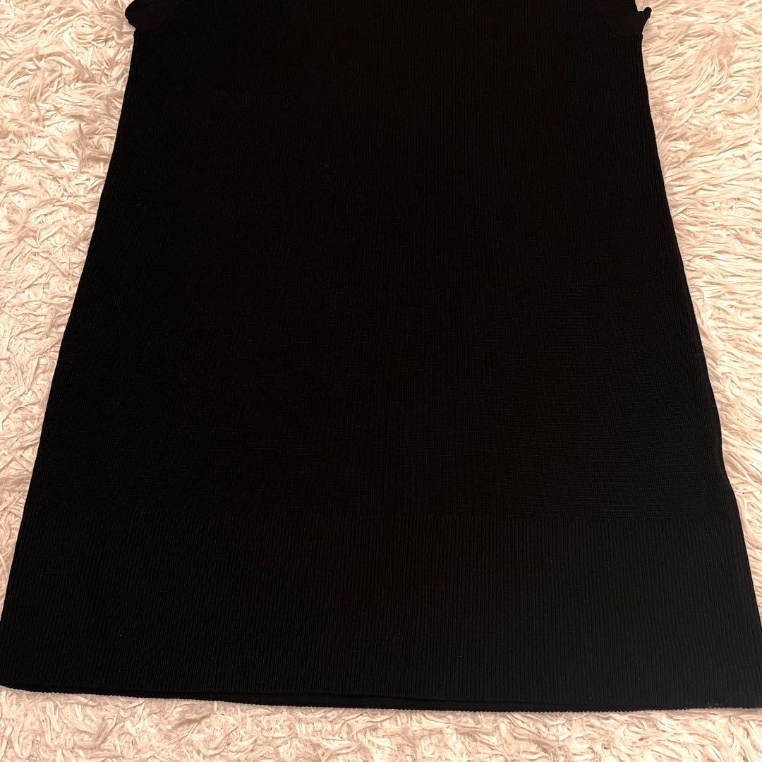 24AW✨エポカ La maglia アームウォーマー付きチュニック 金ボタン