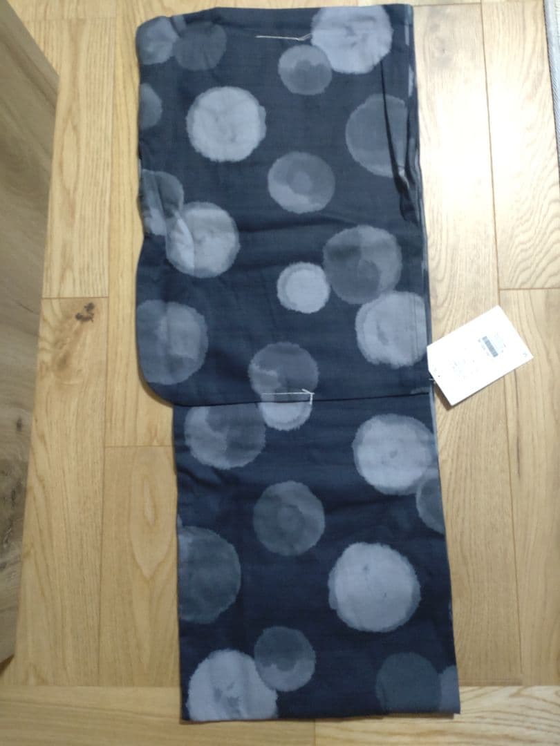 大きめ水玉柄 浴衣