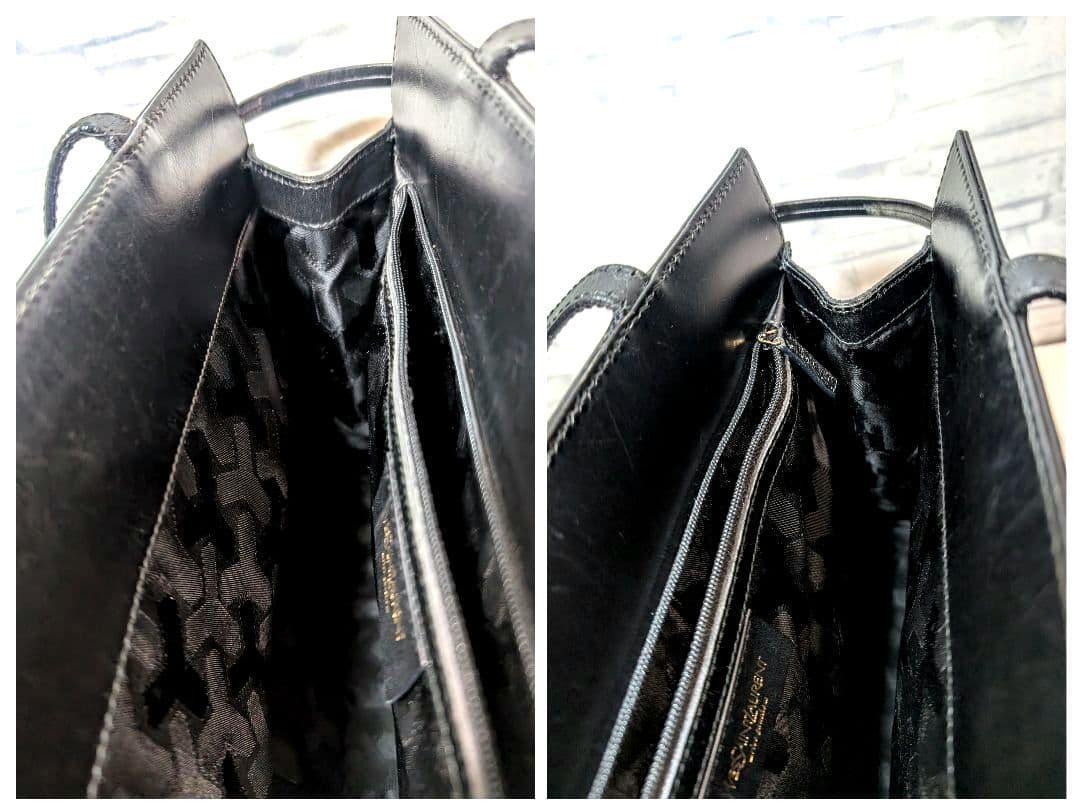 ✨希少✨美品✨　イヴサンローラン　トートバッグ　リヴゴーシュ　ビジネス　レザー