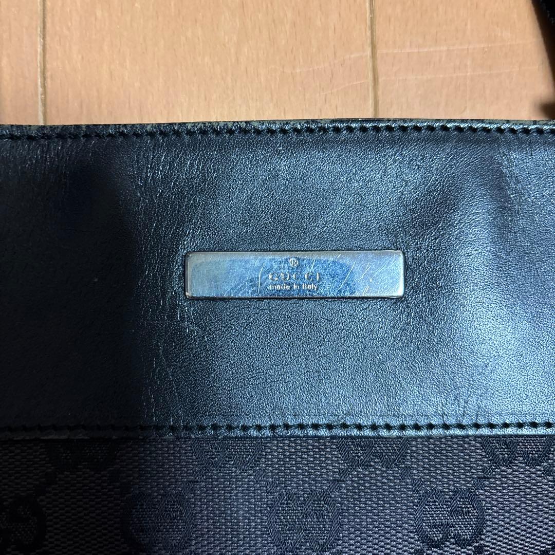 t*n様 Gucci GGパターン ショルダーバッグ ブラック