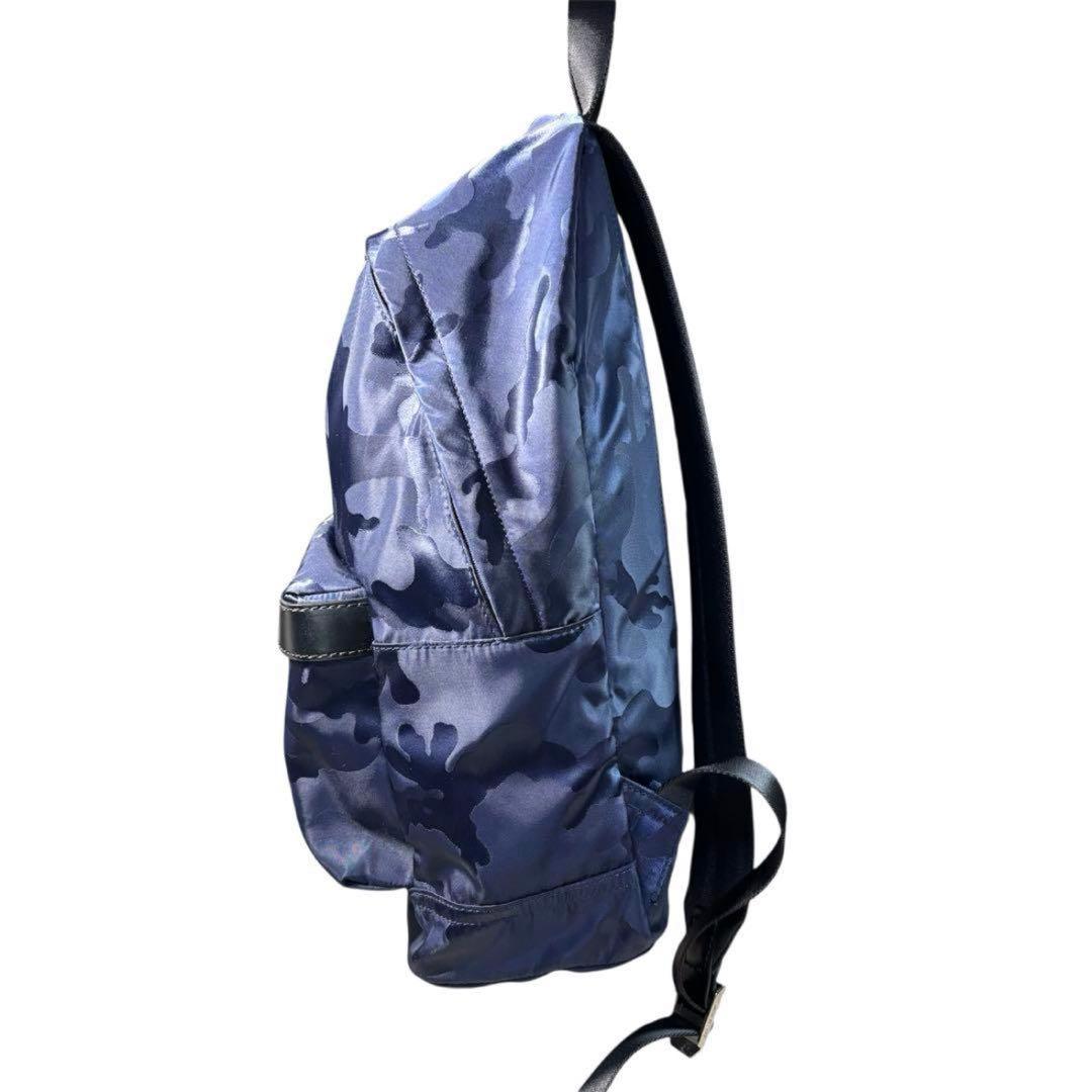 【美品】MICHAEL KORS メンズ カモフラ柄 迷彩 ナイロン リュック