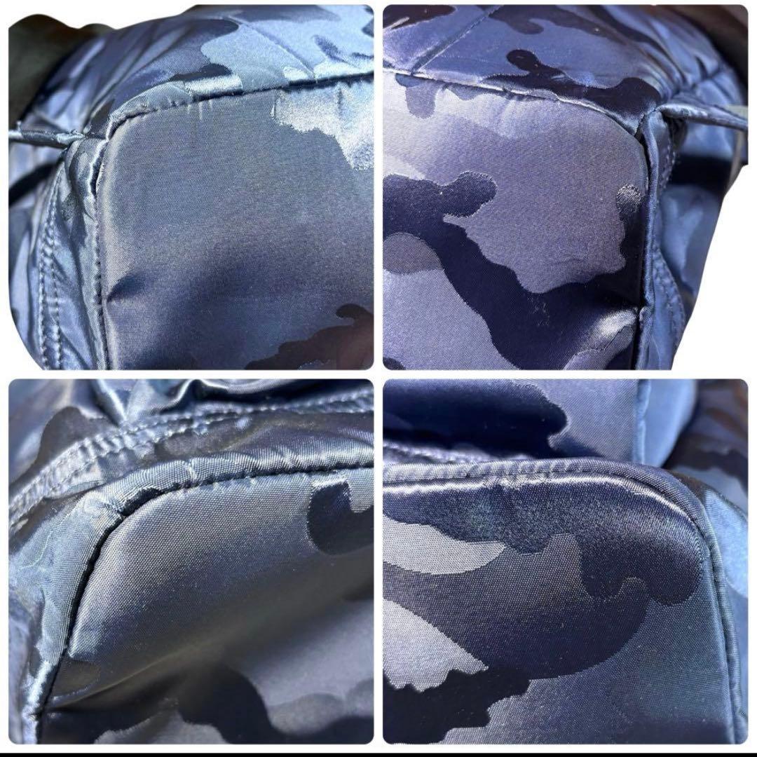 【美品】MICHAEL KORS メンズ カモフラ柄 迷彩 ナイロン リュック