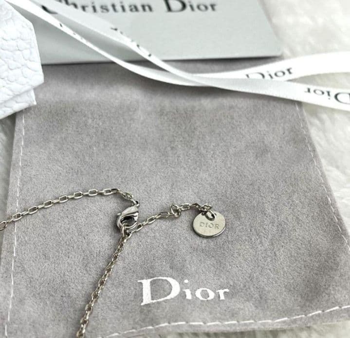 【Dior】ディオール　ネックレス　dior シルバー　ネックレス　DIOR