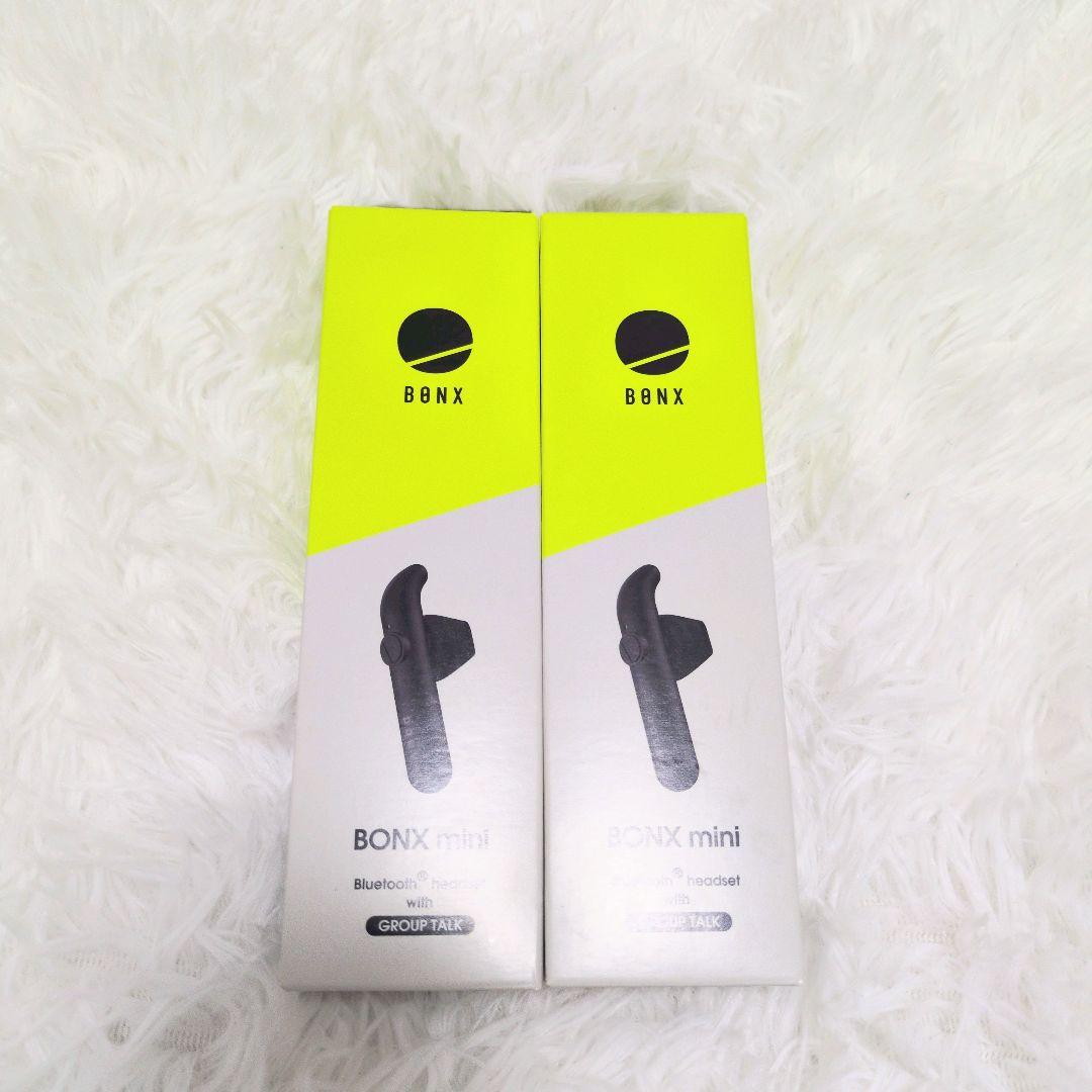 【新品2個セット】 BONX mini bluetoothイヤホン ブラック