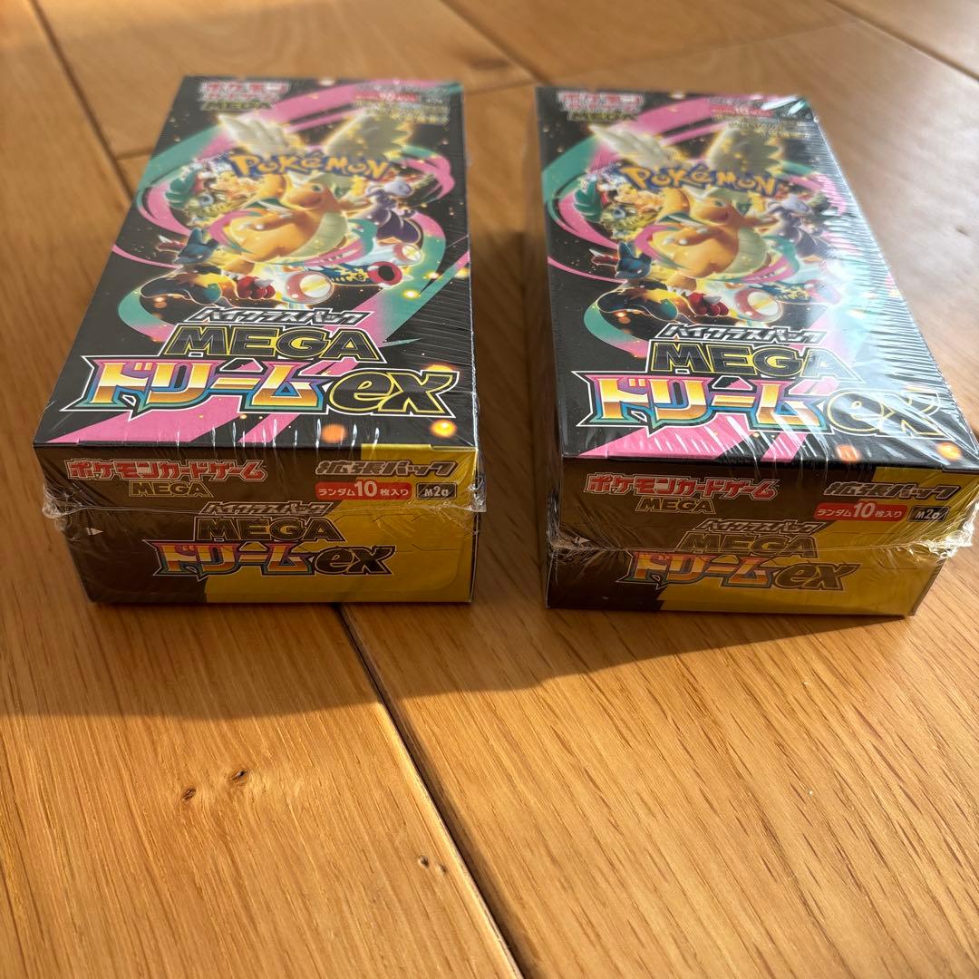 ポケモンカードゲーム MEGA ドリームex 2パック