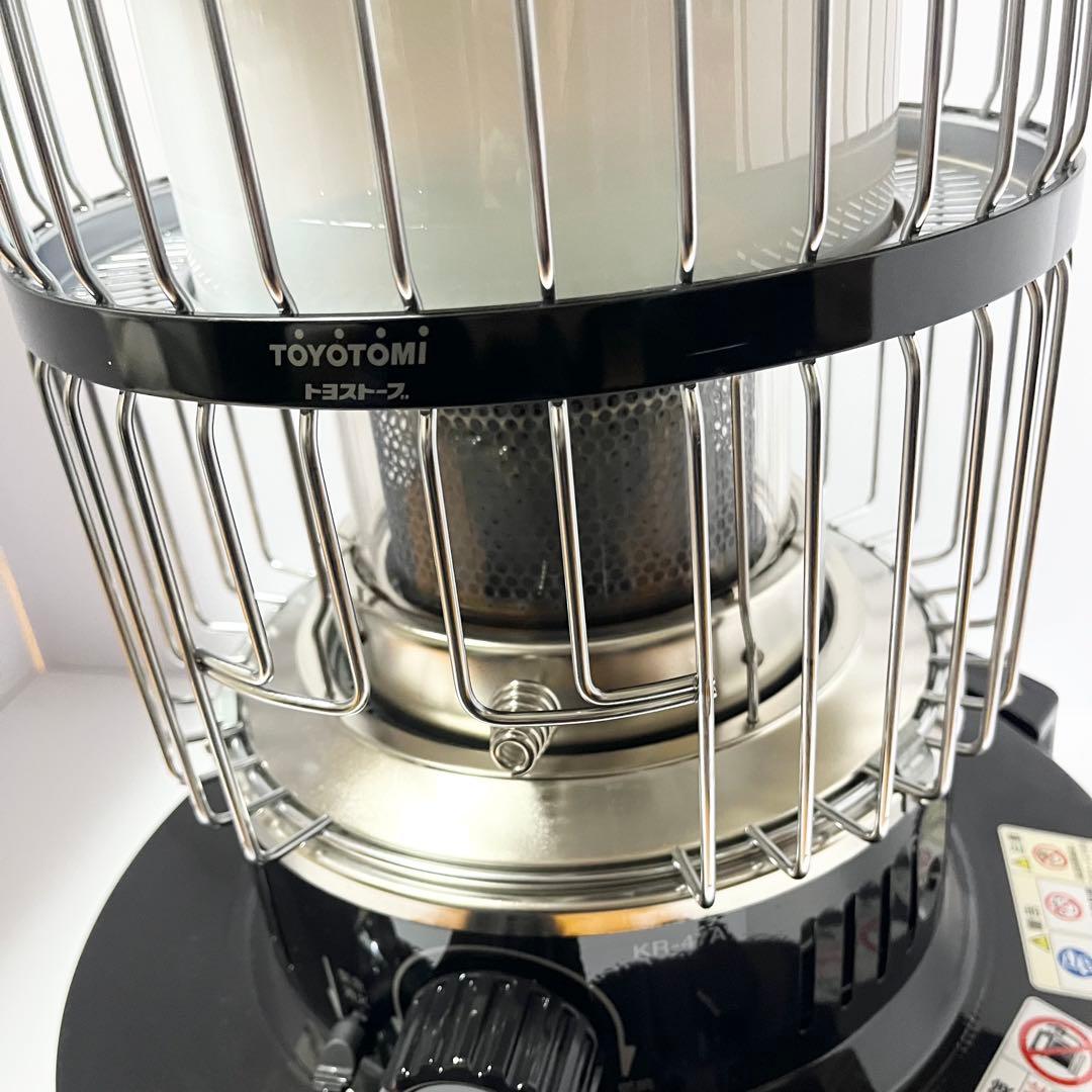 トヨトミ 石油ストーブ KR-47A ブラック 2023年製 TOYOTOMI
