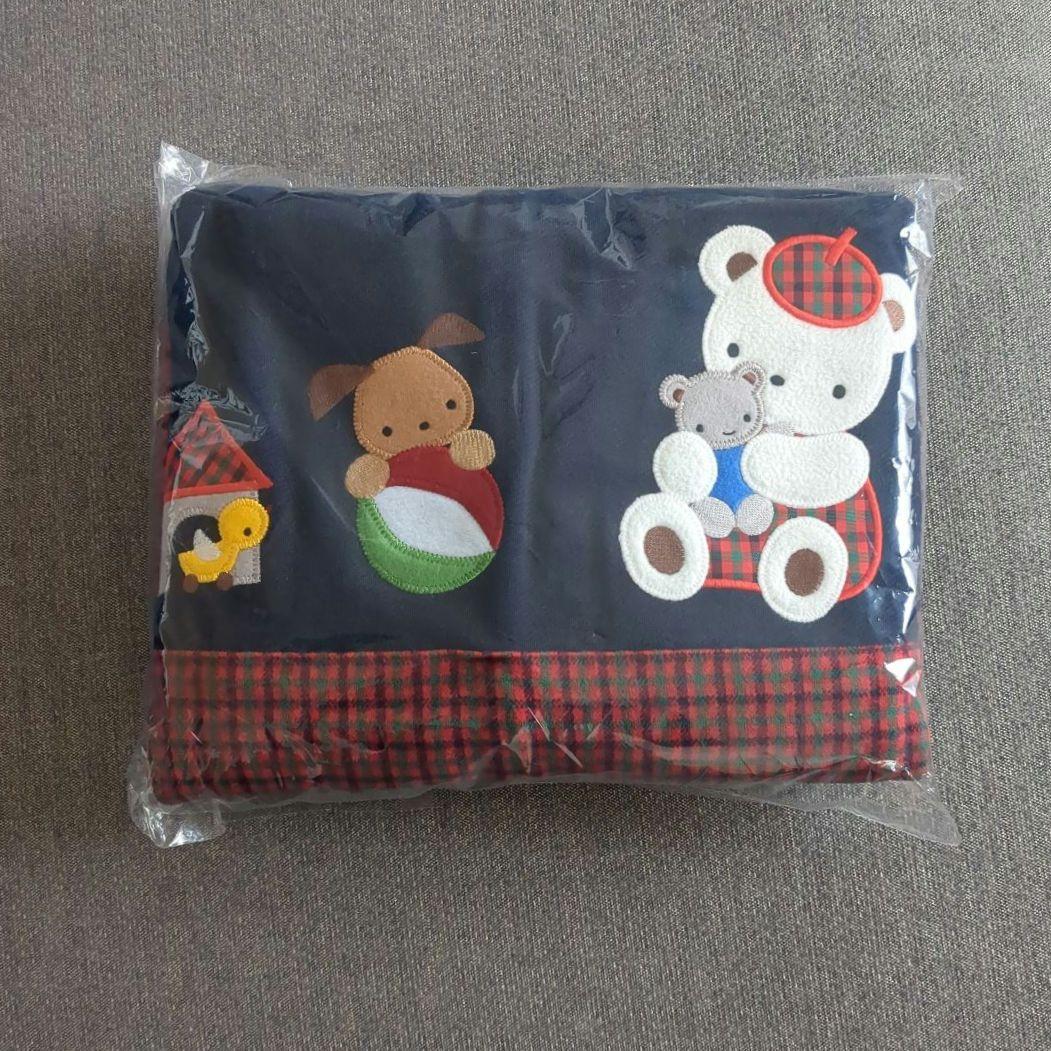 【新品】familiarファミリア　3WAYブランケット　レッド