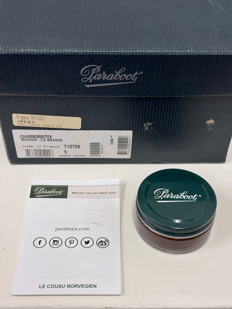 Paraboots CHAMBORD / パラブーツ / marron 6