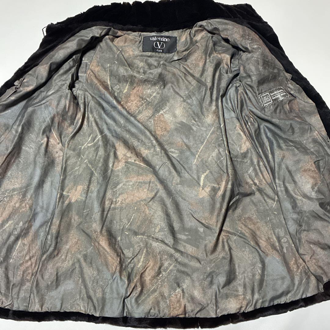 ヴァレンティノ SAGA MINK 銀サガ シェアードミンク ミンクファー