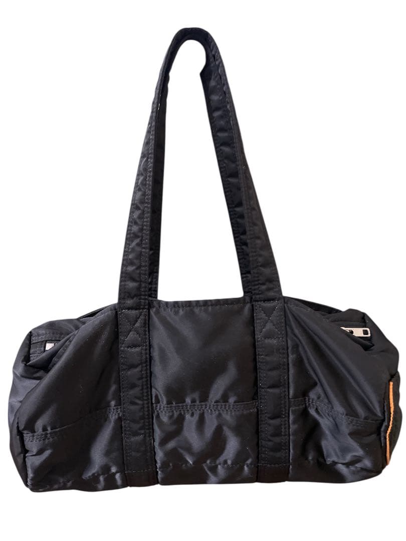 PORTER ブラック ドラムバッグ　吉田カバン