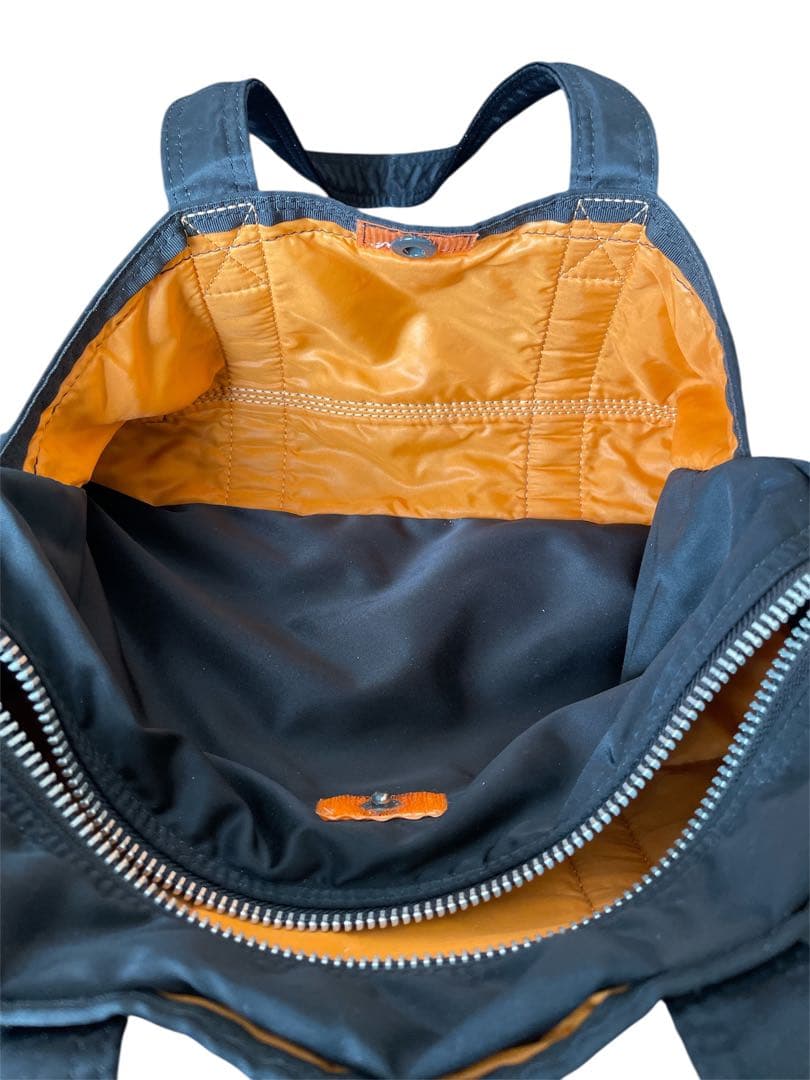 PORTER ブラック ドラムバッグ　吉田カバン