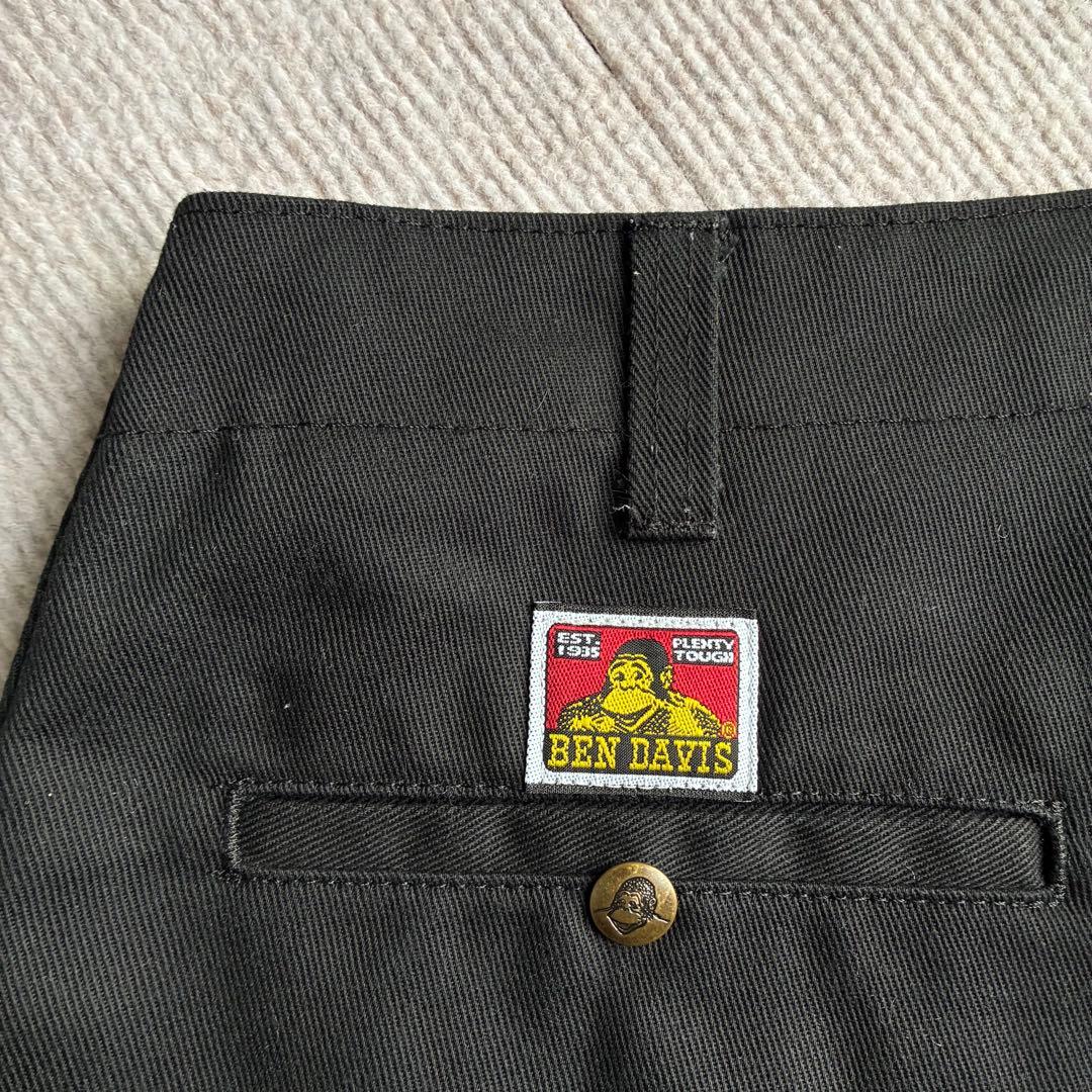 90sビンテージベンデイビス フリスコジーンズワークパンツUSA黒ブラックベンズ