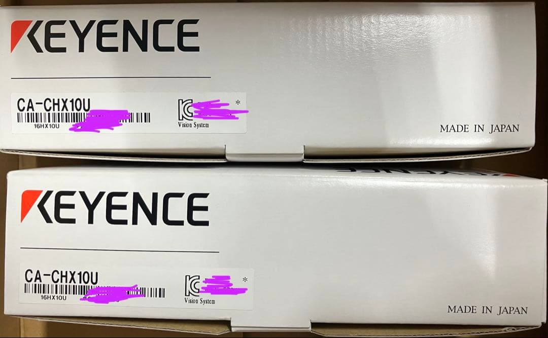 キーエンス CA-CHX10U カメラケーブル延長用リピータ 新品未使用 2個