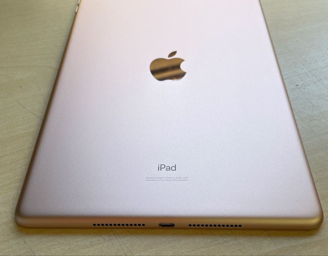 iPad 第7世代　A2197 Wi-Fi　ゴールド　128GB 超美品　#4