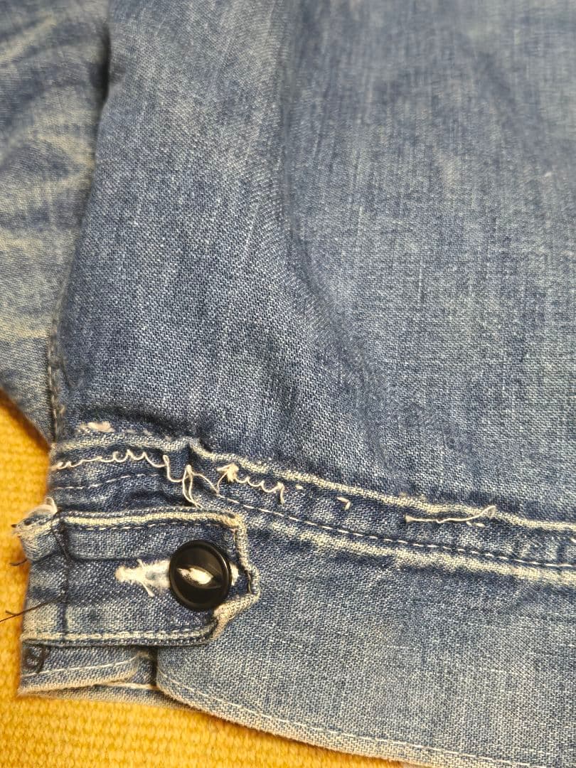 70s’ Lee 191-LB vintage US古着 縦落 デニムジャケット