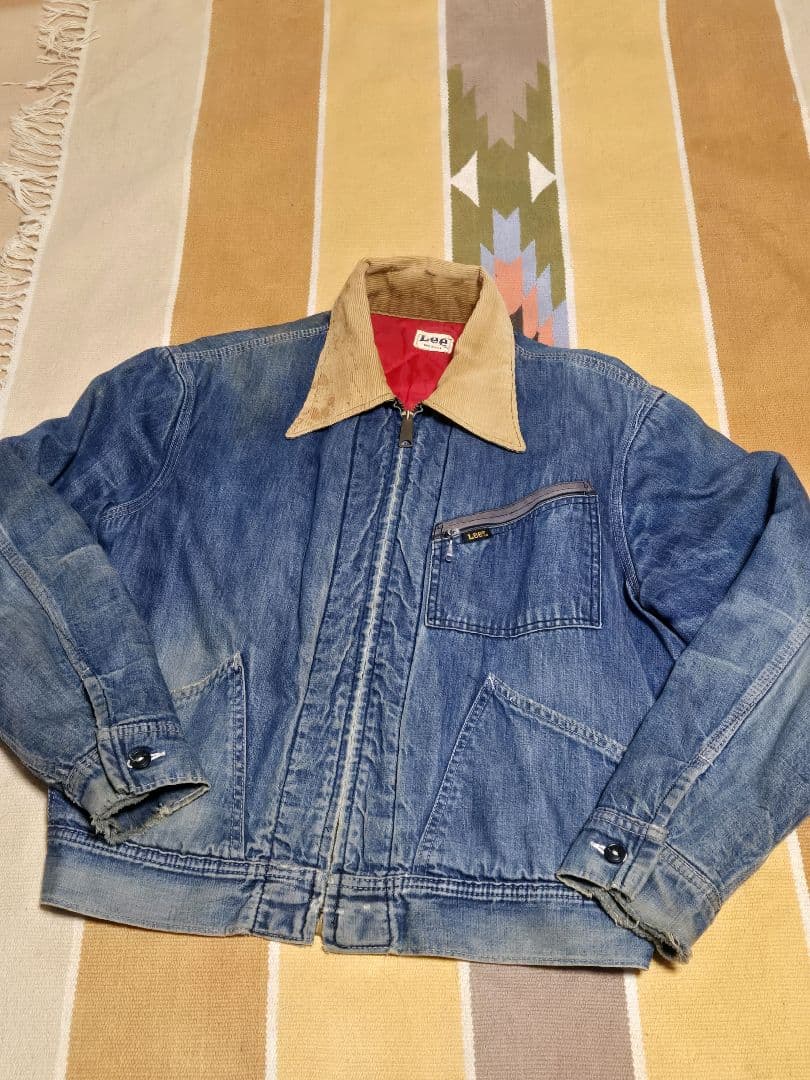 70s’ Lee 191-LB vintage US古着 縦落 デニムジャケット