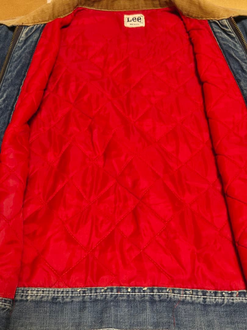 70s’ Lee 191-LB vintage US古着 縦落 デニムジャケット