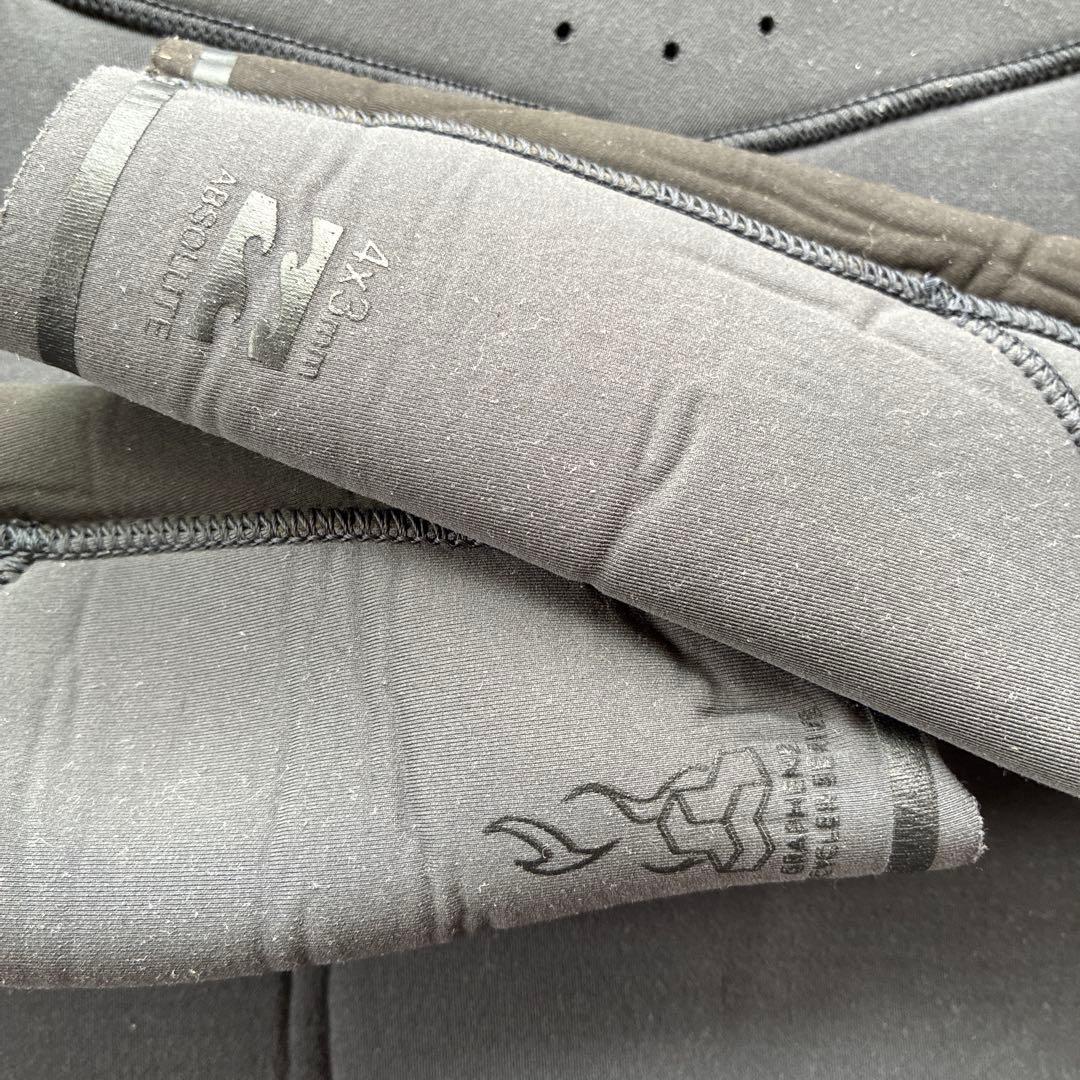 中高生ビラボンウェットフルスーツセミドライ4x3mmユース16美品165値下げ