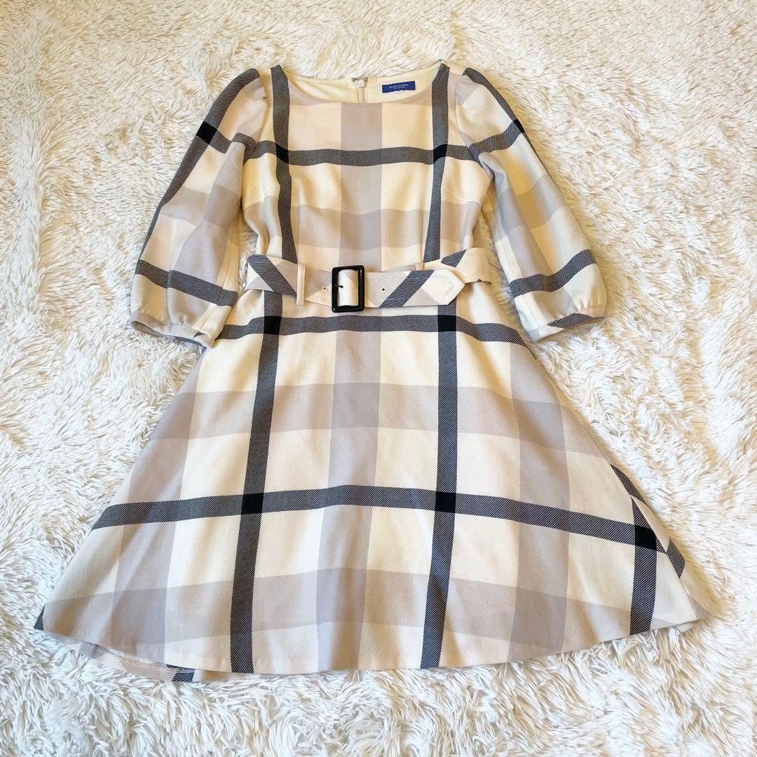 極美品✨BLUE LABEL CRESTBRIDGE ワンピース ベルト 36