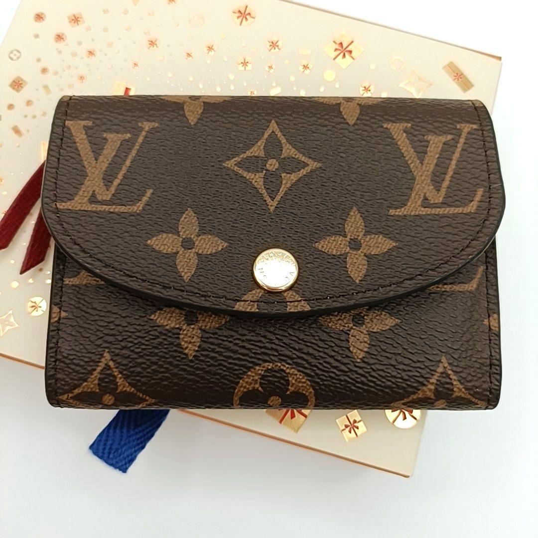 ルイヴィトン モノグラム ポルト モネ ロザリ　フューシャ　ケース　IC