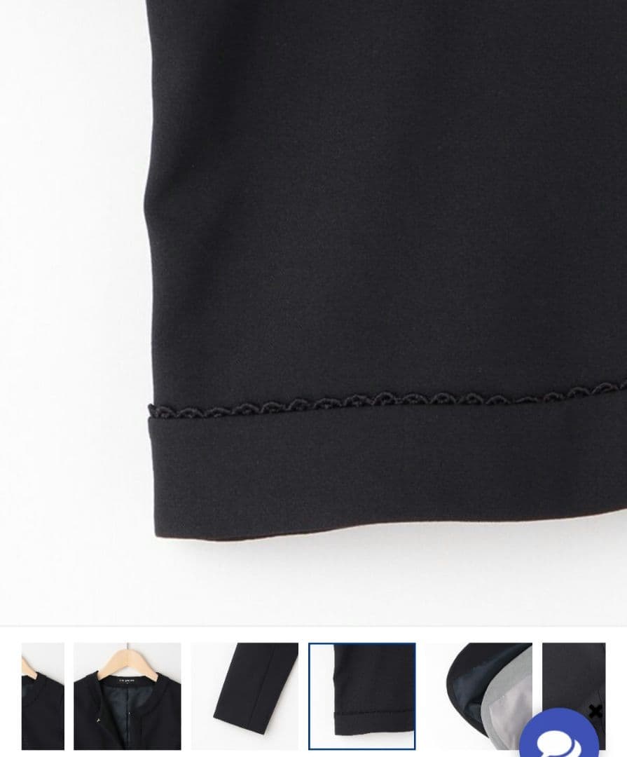 美品卒服ポンポネットジュニア　ジャケット&ワンピースセット