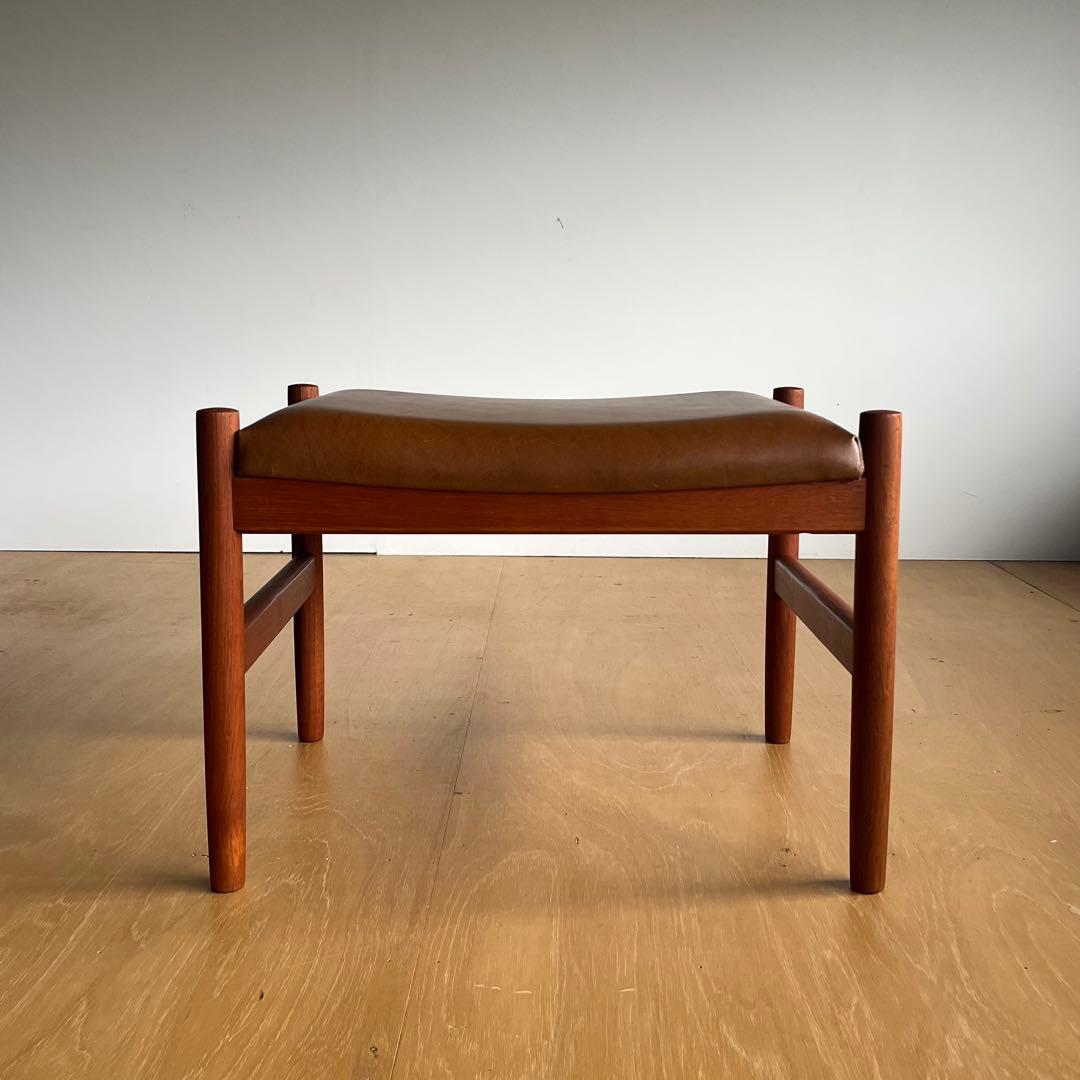 デンマーク製 オットマン ヴィンテージ北欧家具