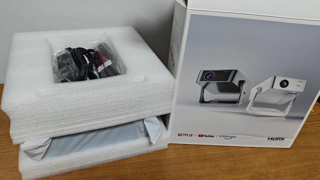 ROMOVI L3 プロジェクター 超低遅延モード搭載 TVer U-NEXT