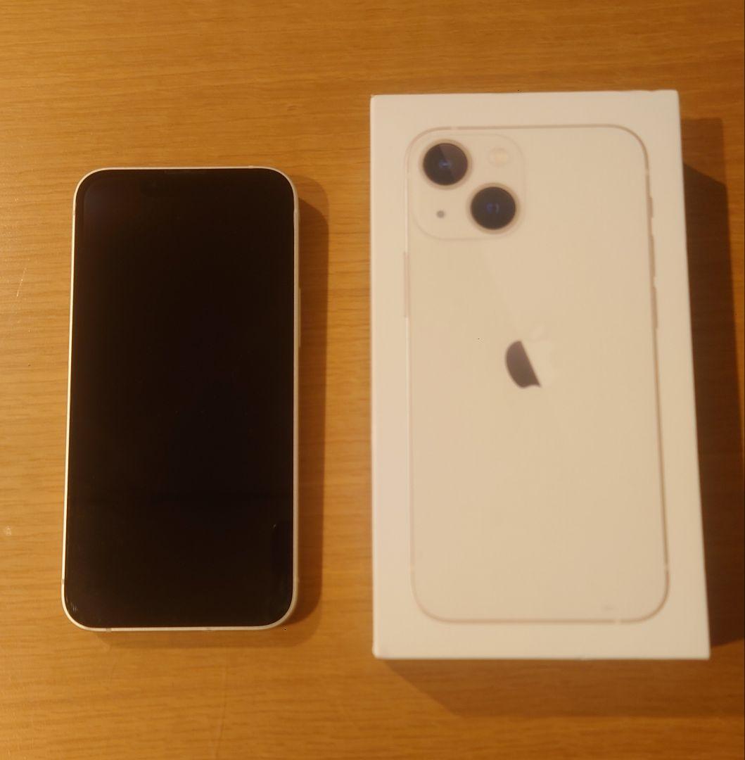 スマートフォン本体 Apple iPhone 13 mini 128GB starlight