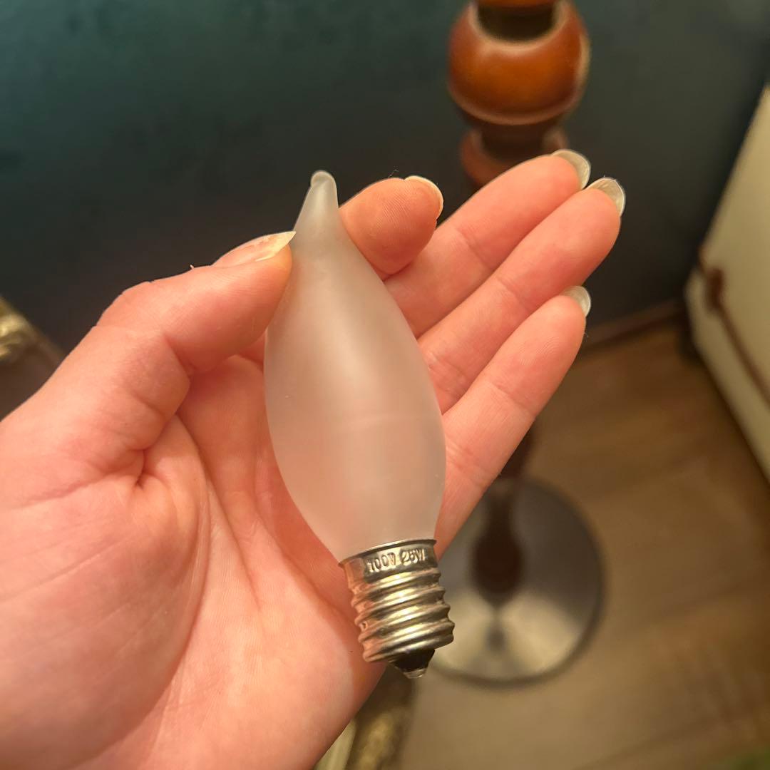 アンティークライト　タッチセンサーライト5灯　キャンドル型ライト　シャンデリア