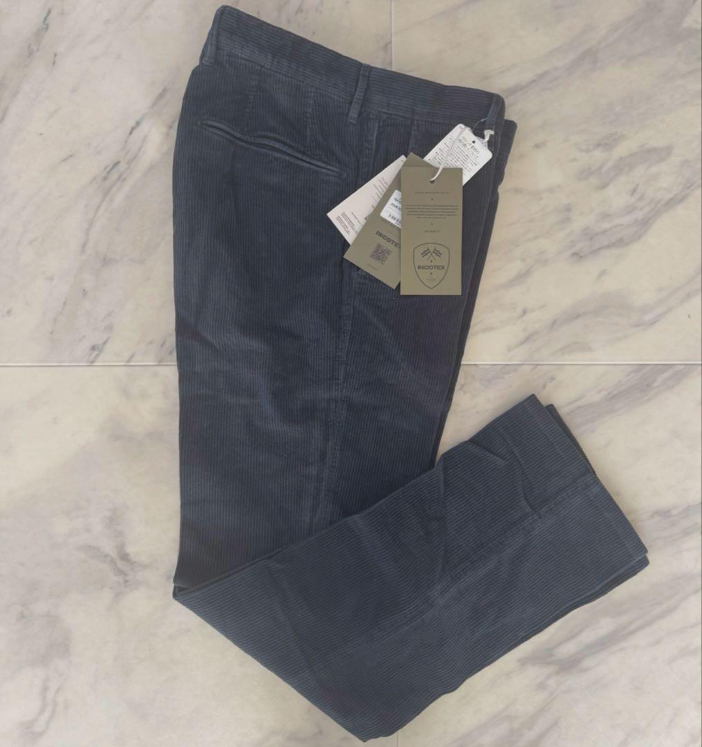 【新品未使用】INCOTEX コットン コーデュロイパンツ 30