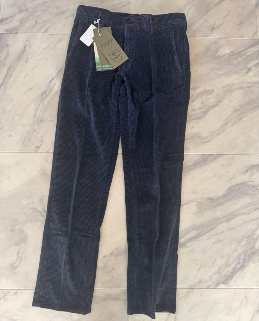 【新品未使用】INCOTEX コットン コーデュロイパンツ 30