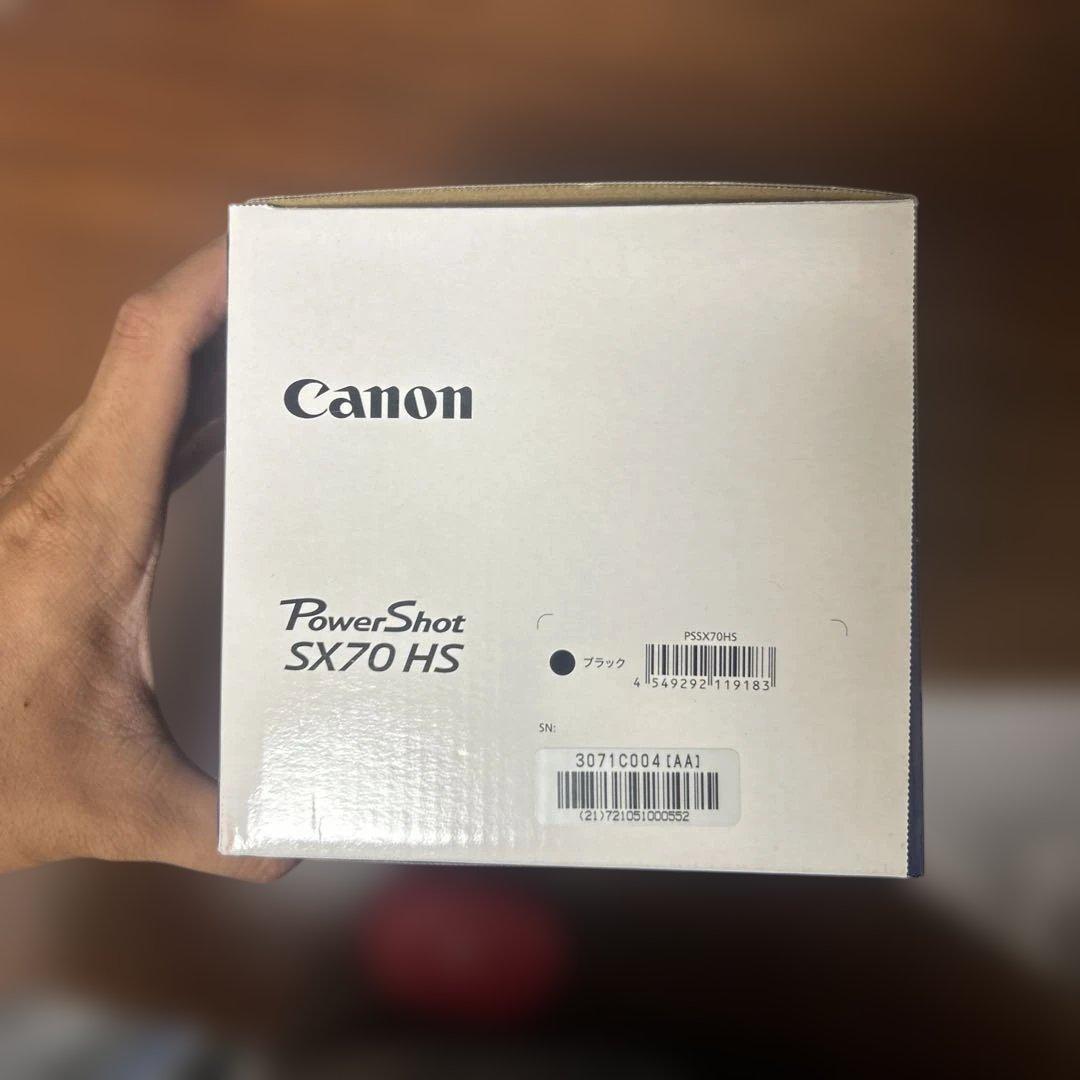 【展示品】Canon キヤノン PowerShot SX70HS