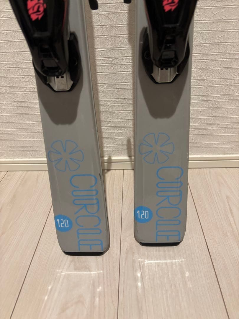 CIRCLE スキー板 HEAD ストック ブーツ 3点セット キッズ ジュニア